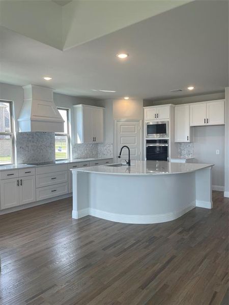 Furnished interior view inside a new home in Mercer Meadows, Royse City (Image 3). Furnished interior view inside a new home in Mercer Meadows, Royse City (Image 3).