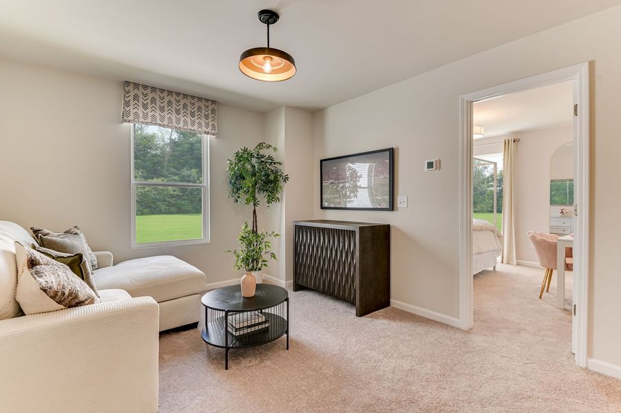 Representative furnished interior of a home built from the Frazier by Stanley Martin Homes in Essence at Bent Creek Village, Thomson (Image 98). Representative furnished interior of a home built from the Frazier by Stanley Martin Homes in Essence at Bent Creek Village, Thomson (Image 98).