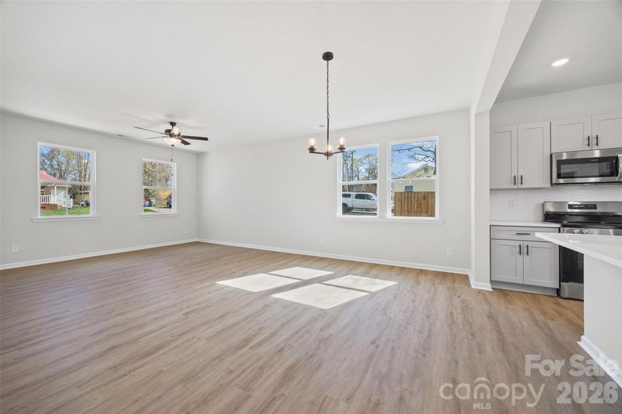 Spacious, unfurnished interior of a new home in , Belmont (Image 15).