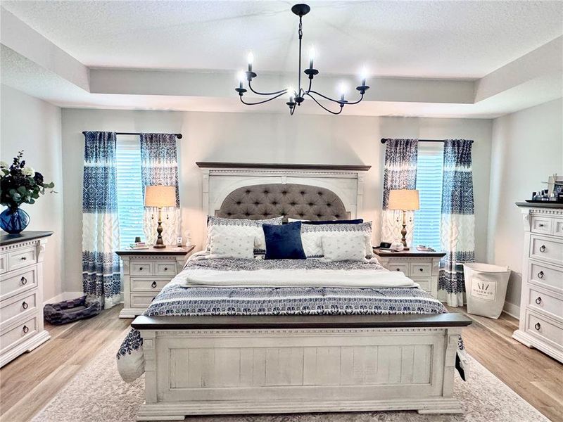Furnished interior view inside a new home in , The Villages (Image 34).
