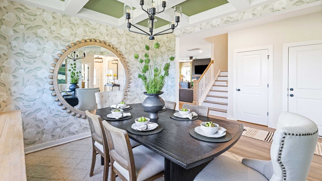 Representative furnished interior of a home built from the Wynwood by DRB Homes in McClure Farms, Columbia (Image 7).