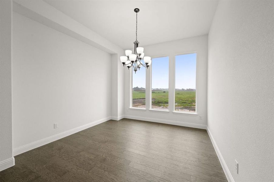 Spacious, unfurnished interior of a new home in Coyote Crossing, Godley (Image 23).