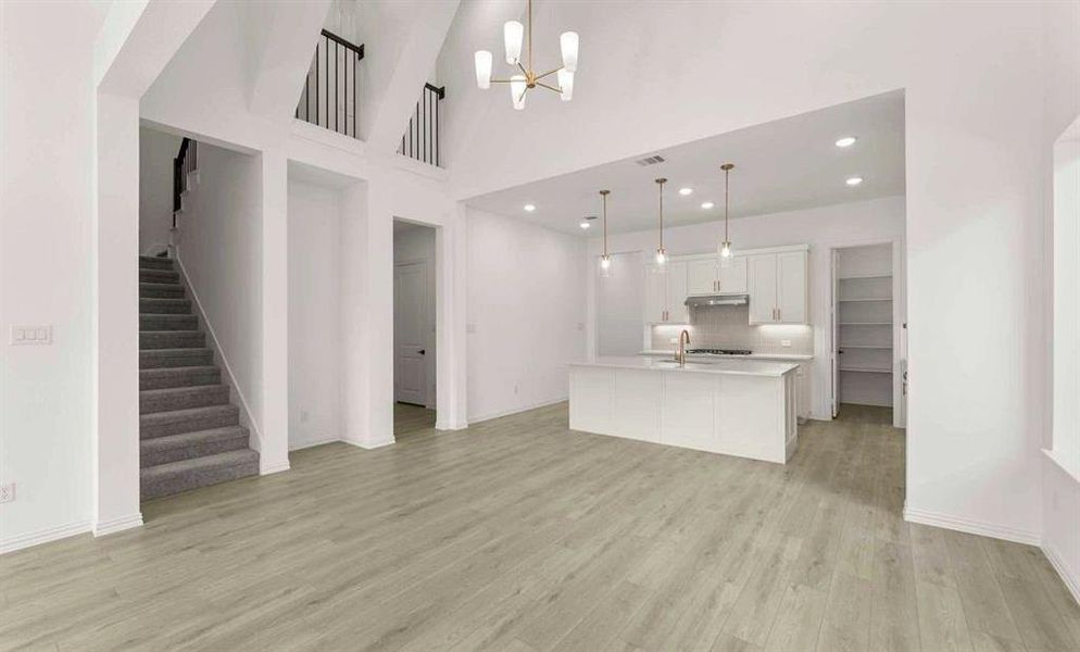Open Kitchen-Dining Room Representative Photo
