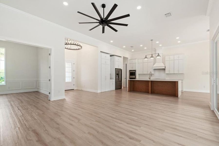 Living Room to Kitchen