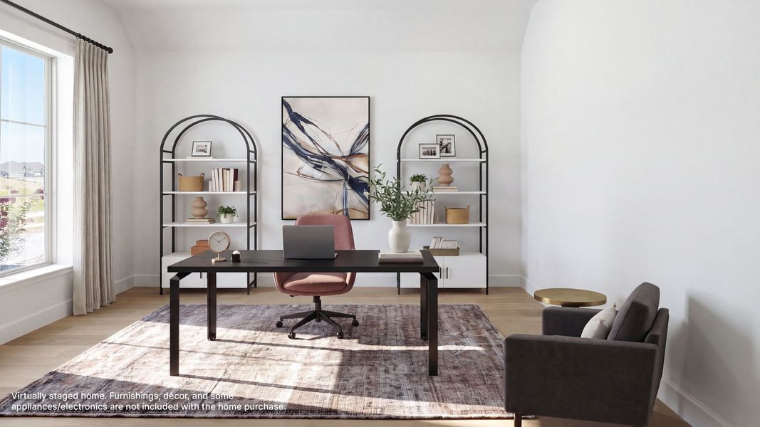 Furnished interior view inside a new home in Walsh, Fort Worth (Image 11).