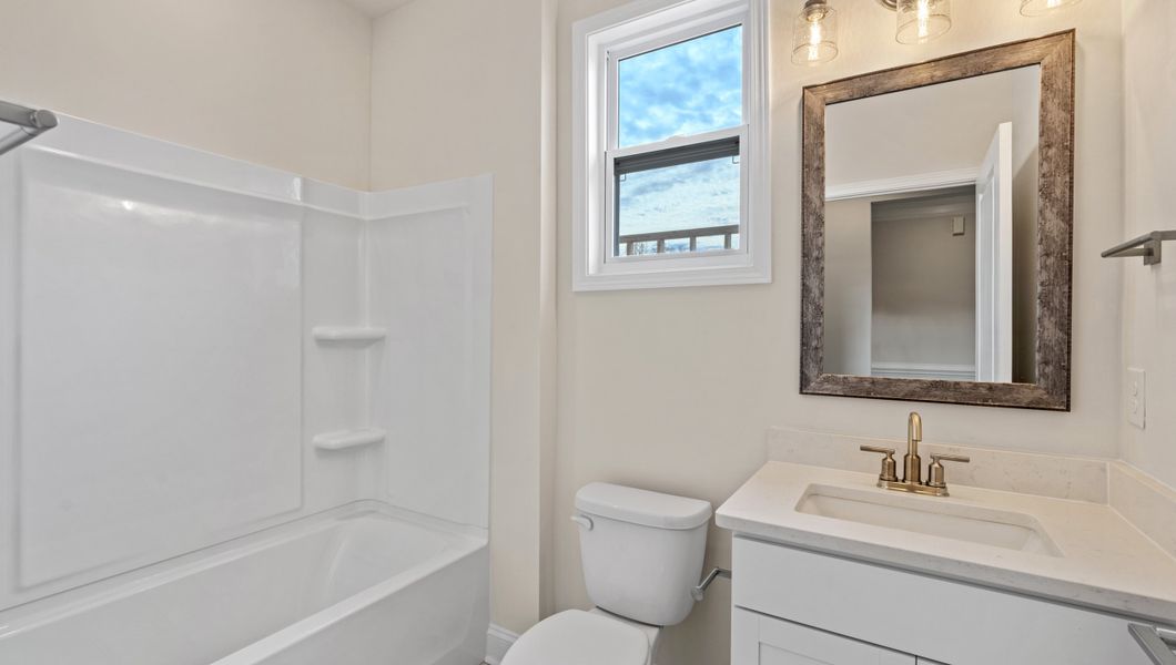 Furnished interior view inside a new home in Cottonwood Ridge, Piedmont (Image 7).