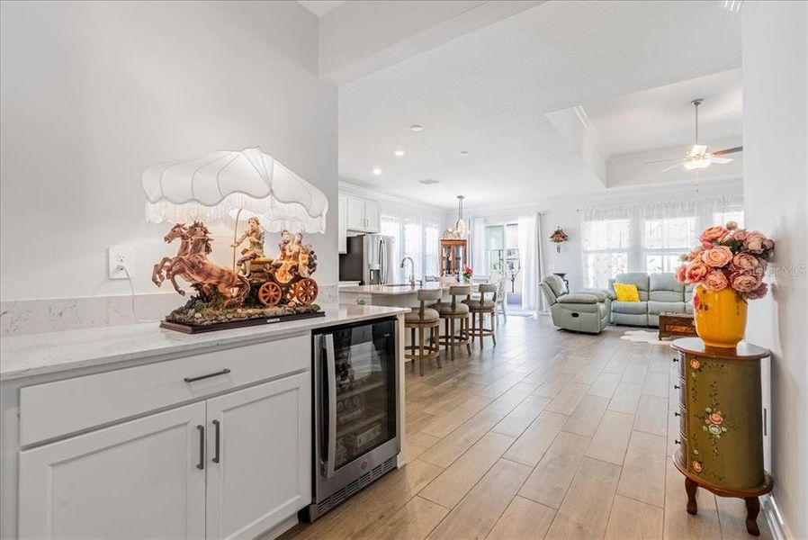 Furnished interior view inside a new home in Pearl Estates, Lutz (Image 8).