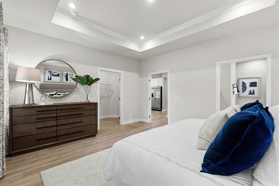 Representative furnished interior of a home built from the Palladio Ranch by Ryan Homes in Ravenfield, Charlotte (Image 41).
