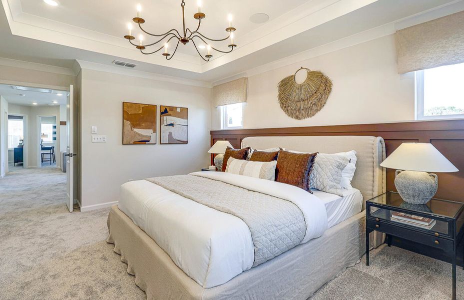 Furnished interior view inside a new home in Galloway Towns, Charlotte (Image 4).