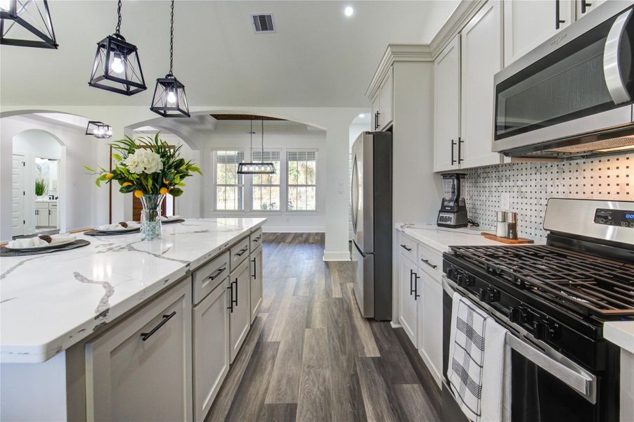 Furnished interior view inside a new home in , Waller (Image 12). Furnished interior view inside a new home in , Waller (Image 12).