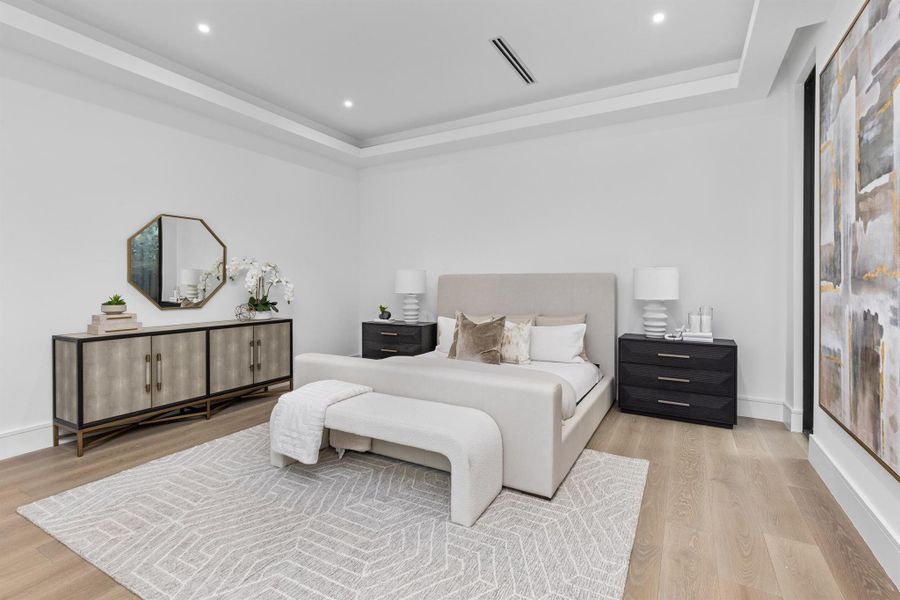 Furnished interior view inside a new home in , Delray Beach (Image 41).