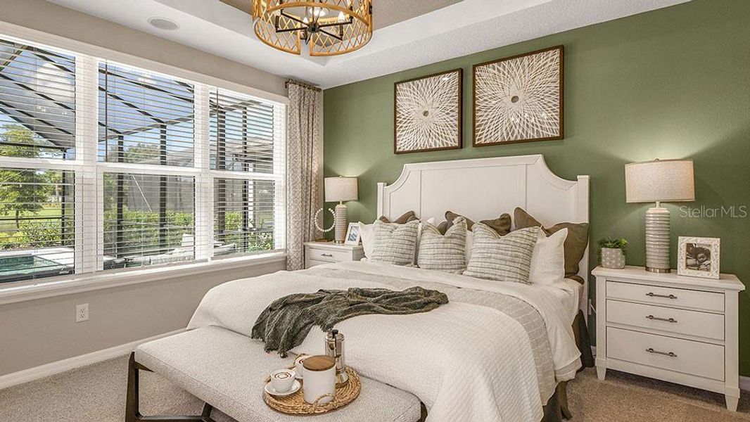 Furnished interior view inside a new home in Westview, Poinciana (Image 10).