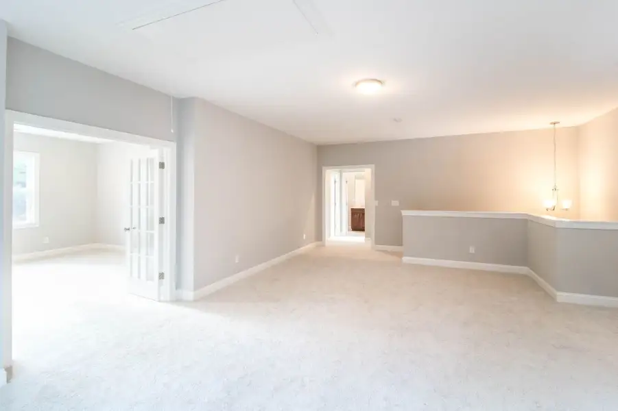 Representative unfurnished interior of a home built from the Pinehurst with 3rd Floor Retreat by Greybrook Homes in Shepherds Trace, Clover (Image 18).