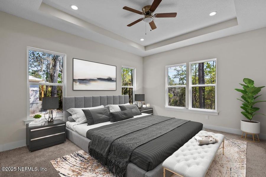 Furnished interior view inside a new home in , Yulee (Image 8). Furnished interior view inside a new home in , Yulee (Image 8).