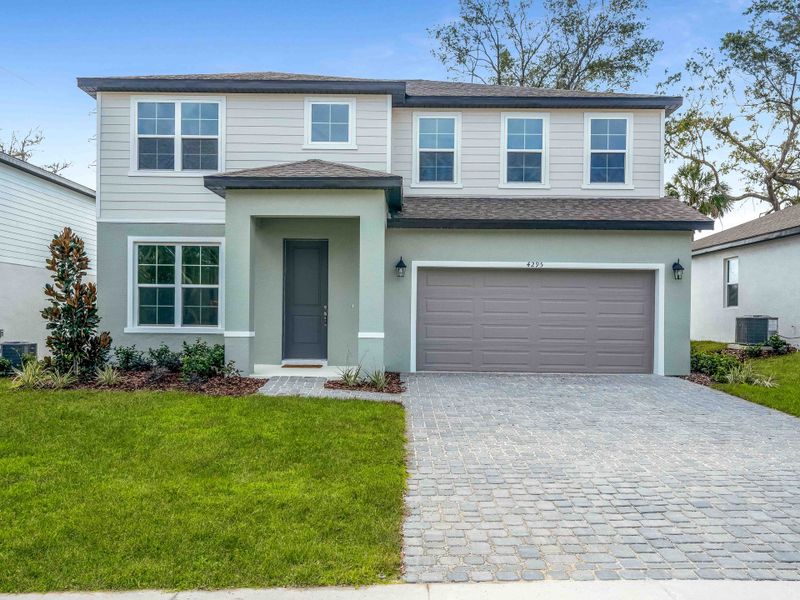 Representative exterior photo of a completed home built from the Florence by Hartizen Homes in Wekiva Springs Cove, Apopka, FL (Image 30).