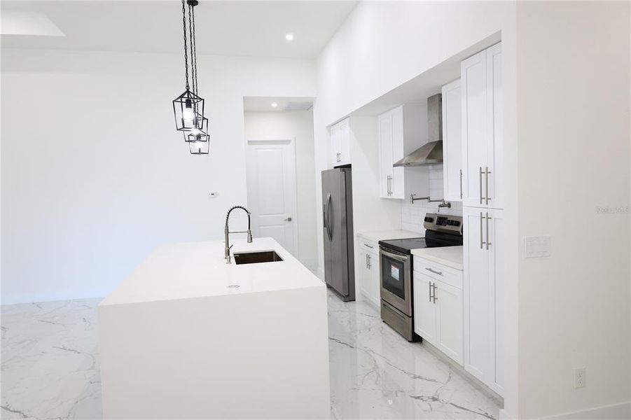 Furnished interior view inside a new home in , Cape Coral (Image 4). Furnished interior view inside a new home in , Cape Coral (Image 4).