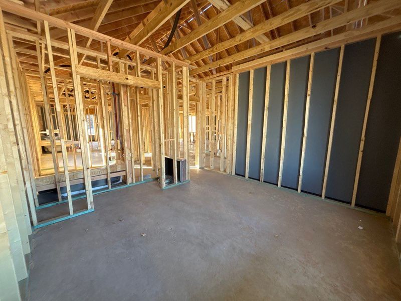 In-progress construction of a new home in Waterford Park, Weatherford, TX (Image 5).