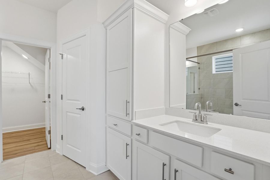 Furnished interior view inside a new home in Villas at Prestwick, Mooresville (Image 13).