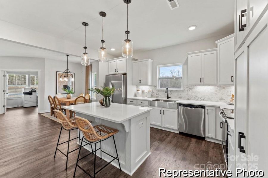 Furnished interior view inside a new home in Morrow Brook, Albemarle (Image 11). Furnished interior view inside a new home in Morrow Brook, Albemarle (Image 11).
