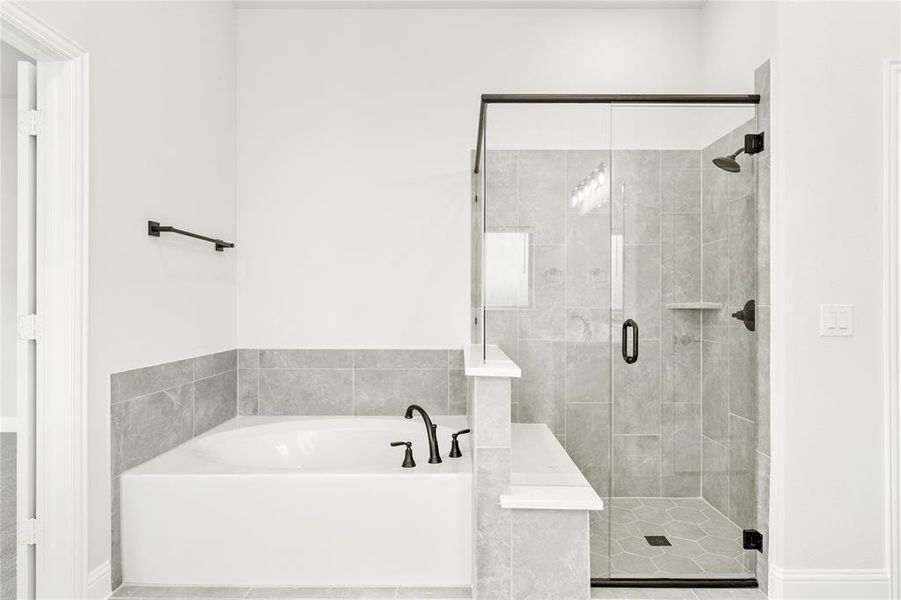 Furnished interior view inside a new home in Sutton Fields, Celina (Image 15).