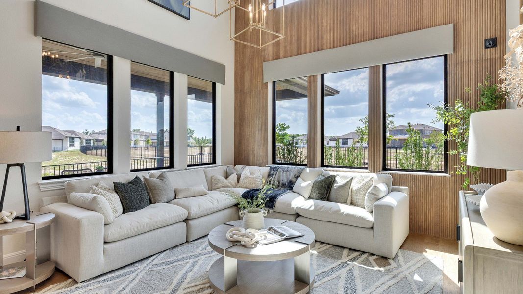 Representative furnished interior of a home built from the Elm by Brightland Homes in Southern Pointe, College Station (Image 7). Representative furnished interior of a home built from the Elm by Brightland Homes in Southern Pointe, College Station (Image 7).