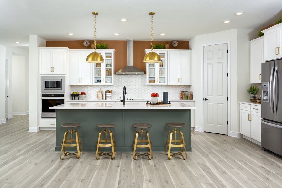 Furnished interior view inside a new home in Chapel Crossings, Wesley Chapel (Image 5).