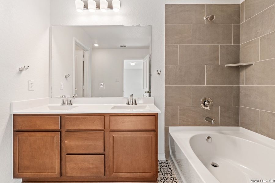 Furnished interior view inside a new home in Spanish Trails Villas, San Antonio (Image 9).