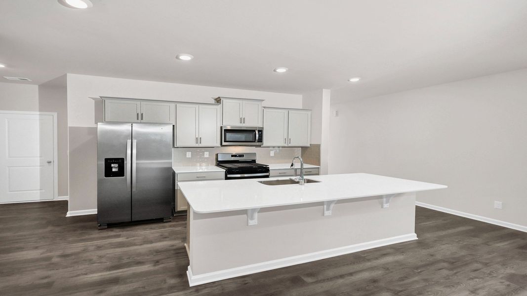 Furnished interior view inside a new home in Livingston Woods, Irmo (Image 7).