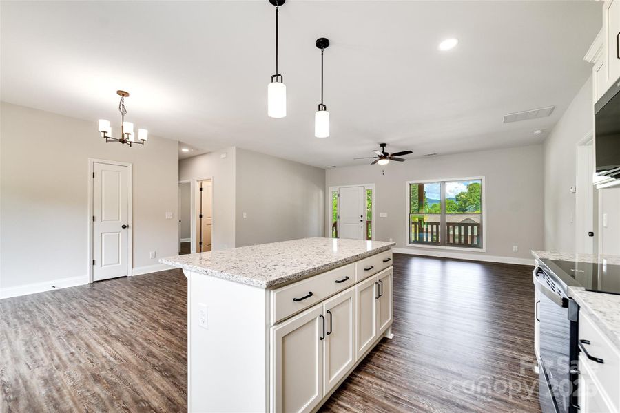 Furnished interior view inside a new home in , Franklin (Image 8).