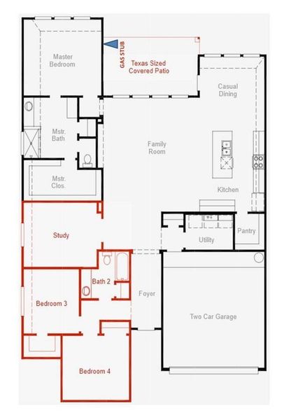 "Nevada" Floorplan- Representative Photo