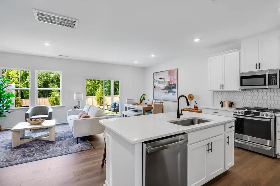 Representative furnished interior of a home built from the Magnolia by Taylor Morrison in Forestville Station, Wake Forest (Image 13).