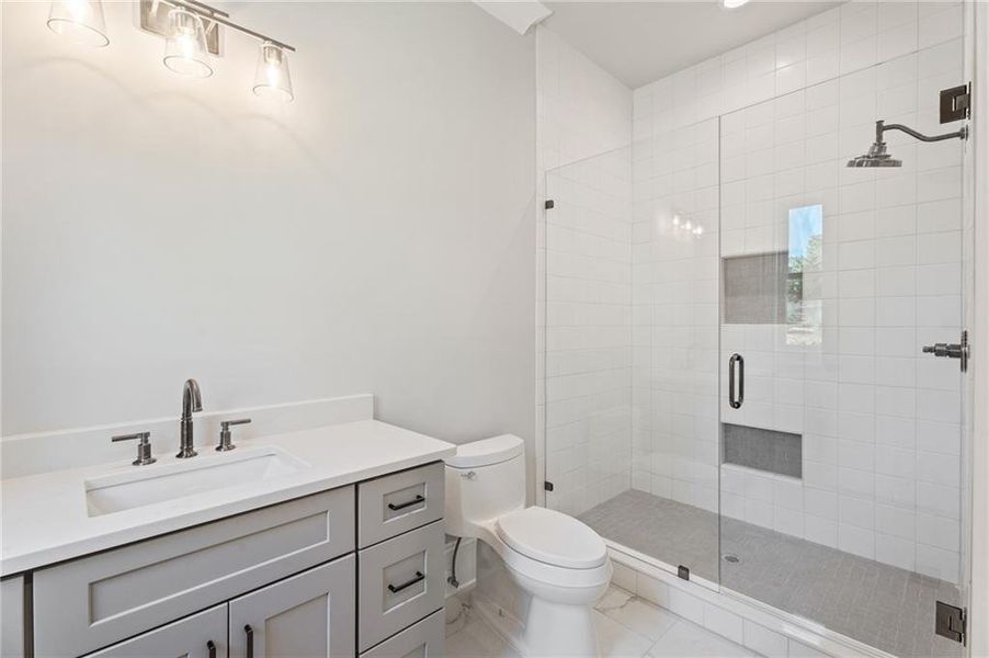 Furnished interior view inside a new home in , Milton (Image 19).
