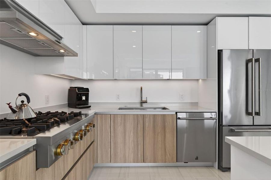 Furnished interior view inside a new home in , St. Petersburg (Image 40).