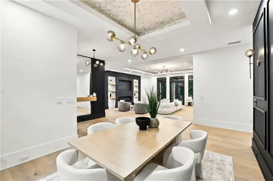 Furnished interior view inside a new home in , Lawrenceville (Image 18). Furnished interior view inside a new home in , Lawrenceville (Image 18).