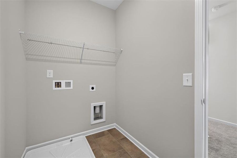 Spacious, unfurnished interior of a new home in The Stiles, Cartersville (Image 36).
