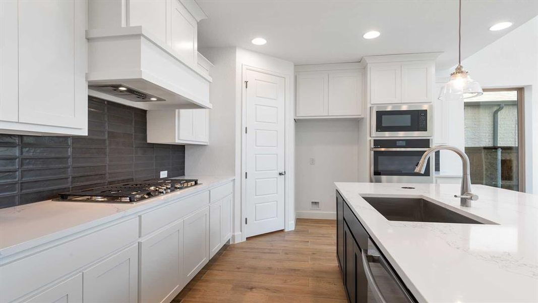 Furnished interior view inside a new home in M3 Ranch 50', Mansfield (Image 6). Furnished interior view inside a new home in M3 Ranch 50', Mansfield (Image 6).