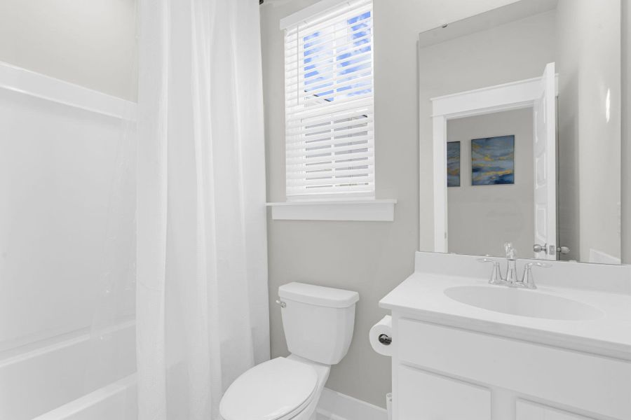 Furnished interior view inside a new home in Carnes Crossroads, Summerville (Image 18).