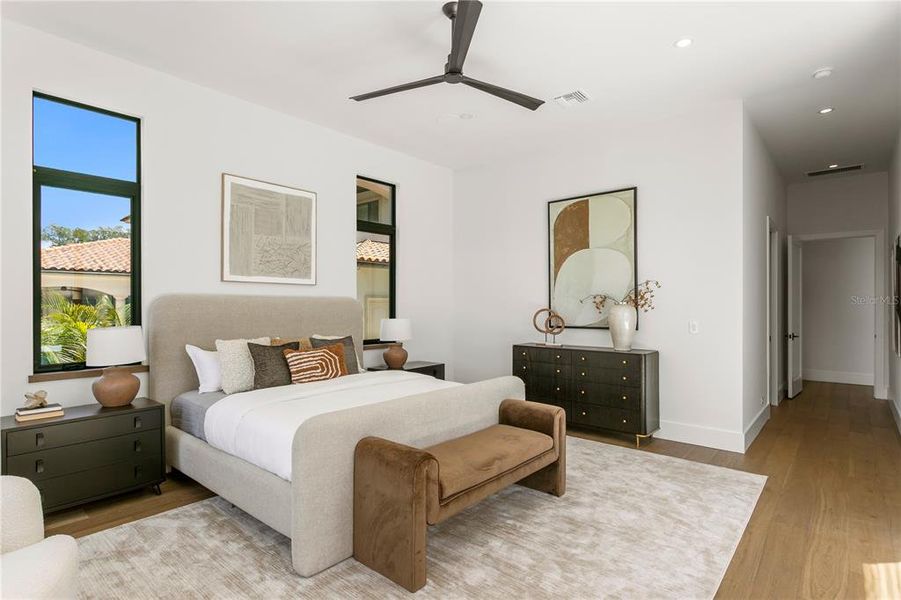 Furnished interior view inside a new home in , Tampa (Image 52). Furnished interior view inside a new home in , Tampa (Image 52).