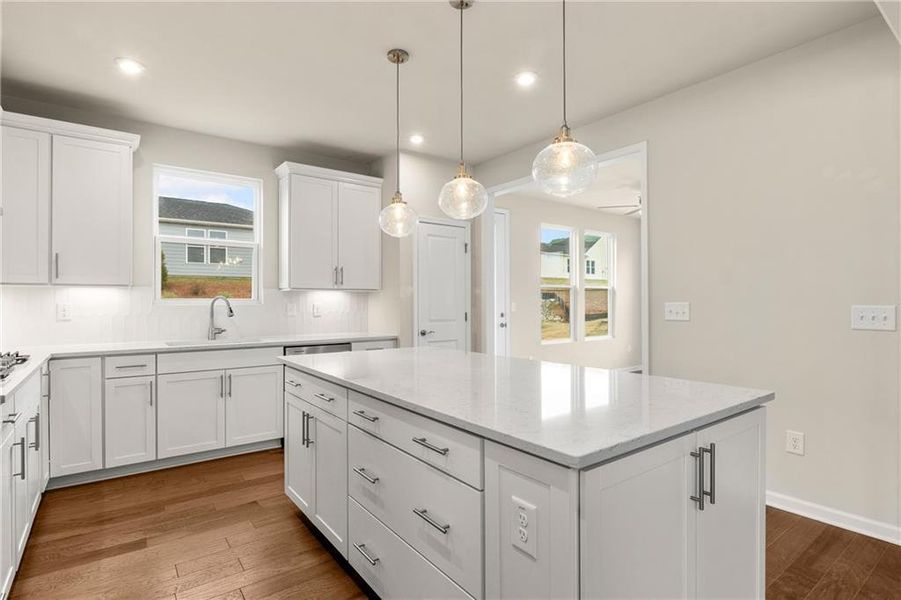 Furnished interior view inside a new home in Sun City Peachtree, Griffin (Image 3).