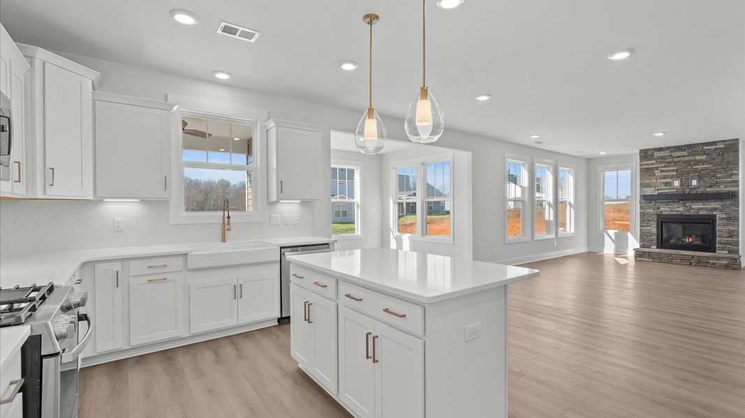 Furnished interior view inside a new home in Fox Hollow, Spartanburg (Image 17).