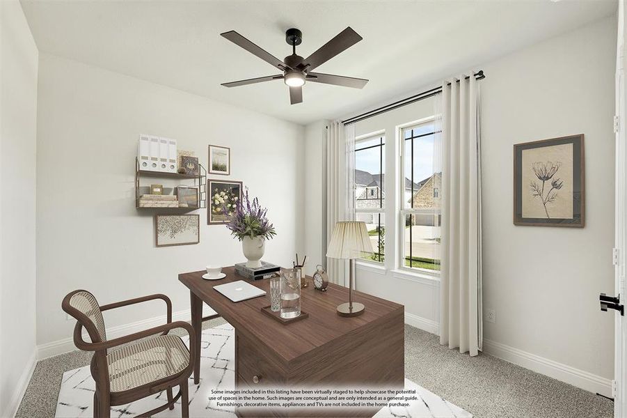 Furnished interior view inside a new home in Painted Tree Woodland District 50, McKinney (Image 8). Furnished interior view inside a new home in Painted Tree Woodland District 50, McKinney (Image 8).