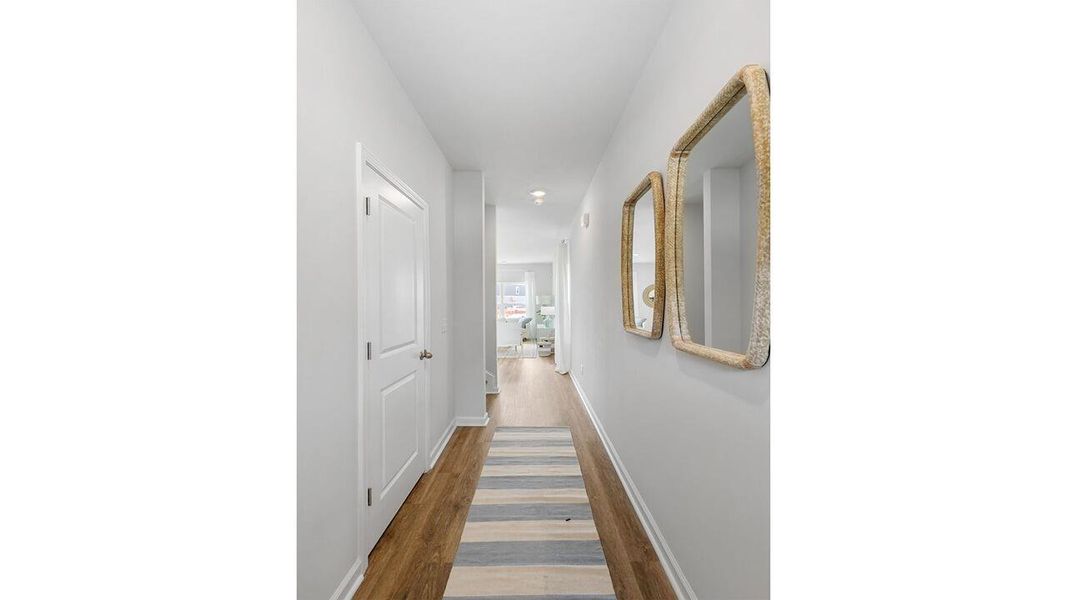 Spacious, unfurnished interior of a new home in The Crossing at St. James, Summerville (Image 18).