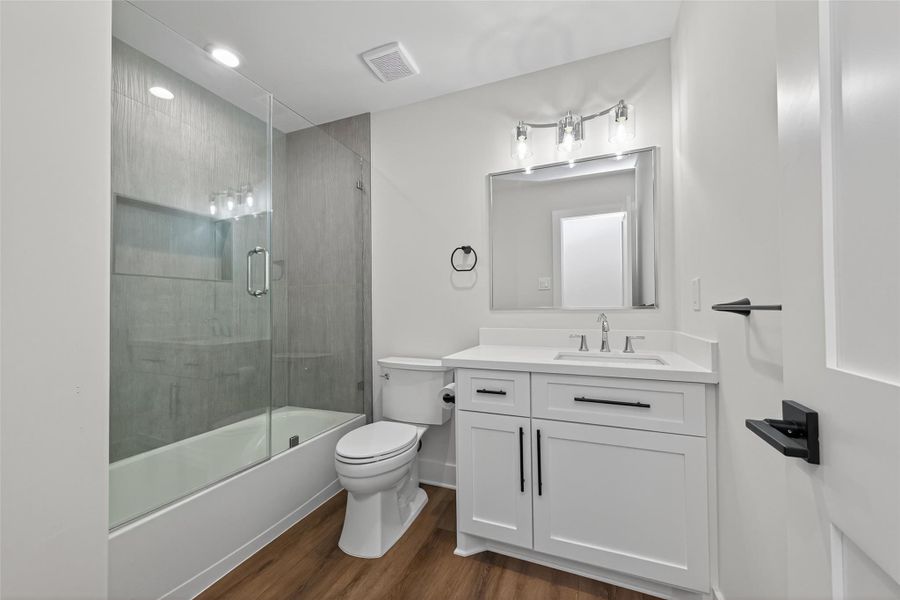 Furnished interior view inside a new home in , Bridge City (Image 9).