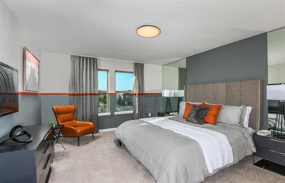 Furnished interior view inside a new home in Windsor Cay Resort, Clermont (Image 19).