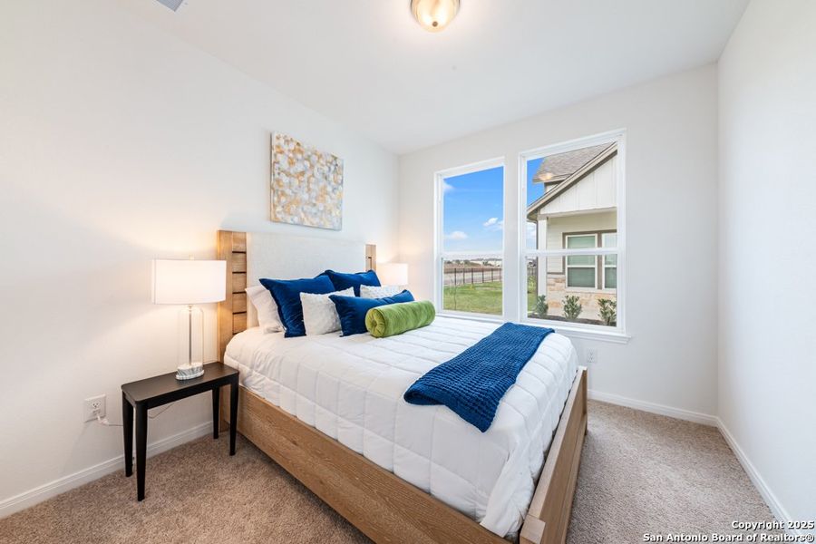 Furnished interior view inside a new home in , New Braunfels (Image 11).