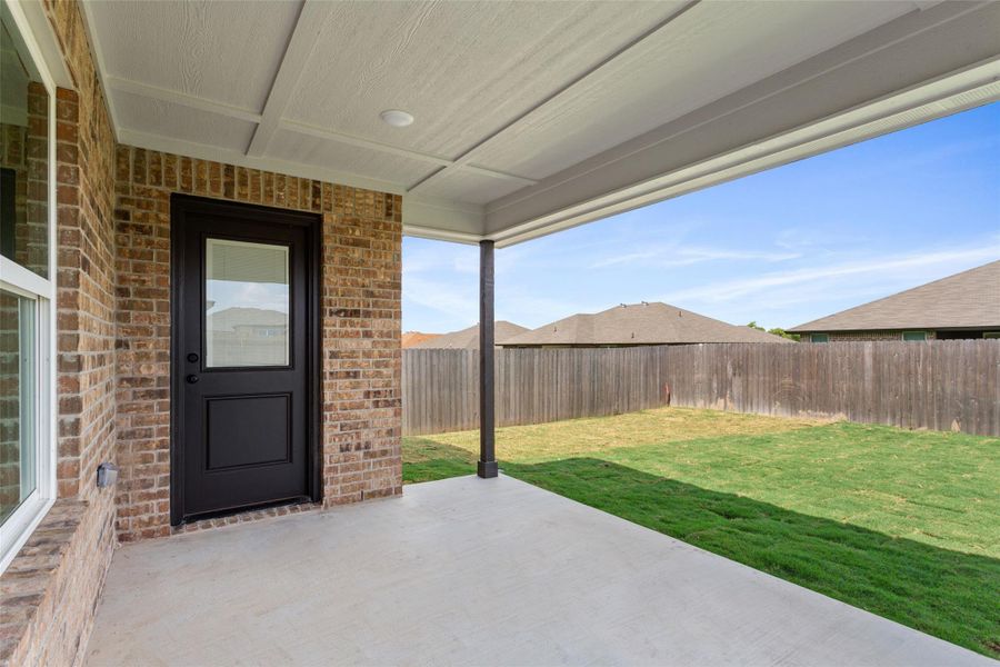 Exterior details and patio area of a home in , Killeen (Image 18). Exterior details and patio area of a home in , Killeen (Image 18).