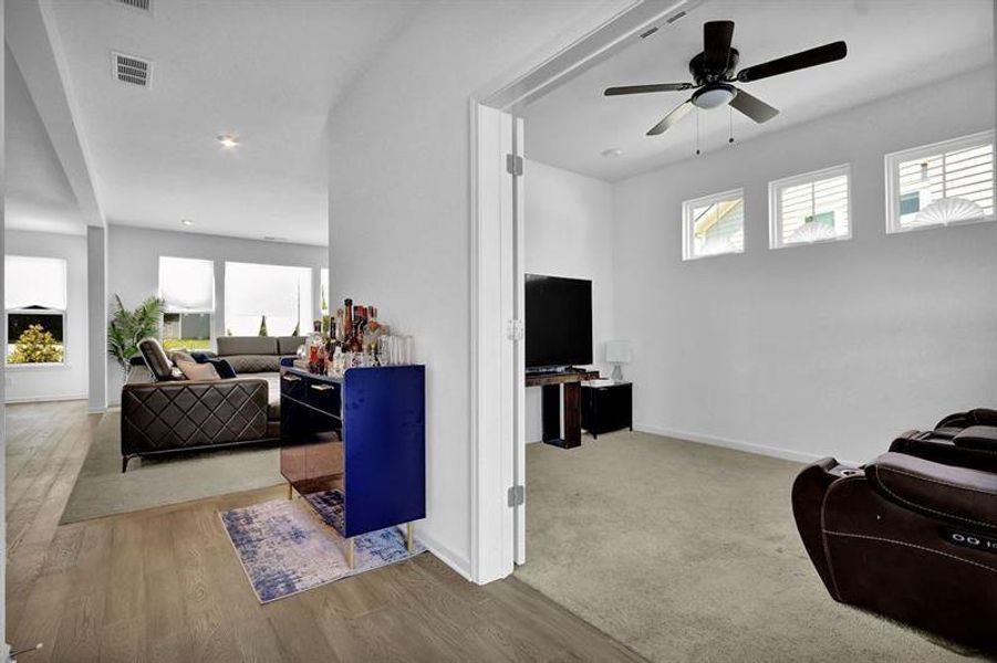 Furnished interior view inside a new home in Sweetbay Farm, Lawrenceville (Image 14).