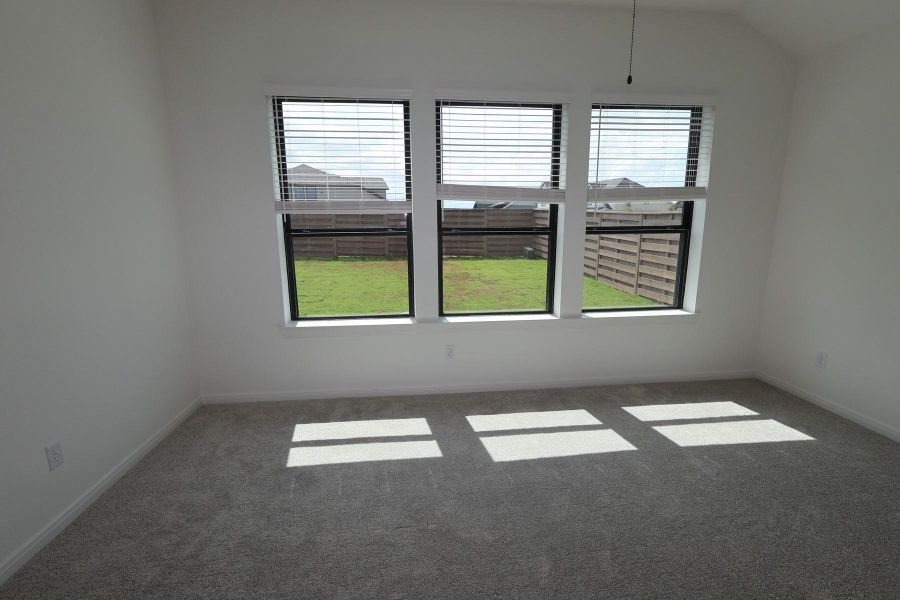 Spacious, unfurnished interior of a new home in Austin Point - Terrace Collection, Richmond (Image 22). Spacious, unfurnished interior of a new home in Austin Point - Terrace Collection, Richmond (Image 22).