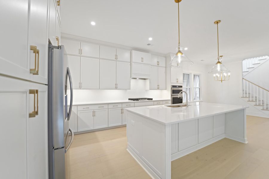 Furnished interior view inside a new home in , Charleston (Image 14).