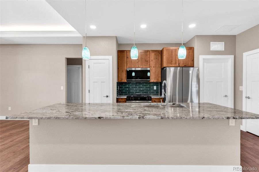 Furnished interior view inside a new home in , Cañon City (Image 35).